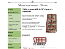 Tablet Screenshot of brfkolumbus.se